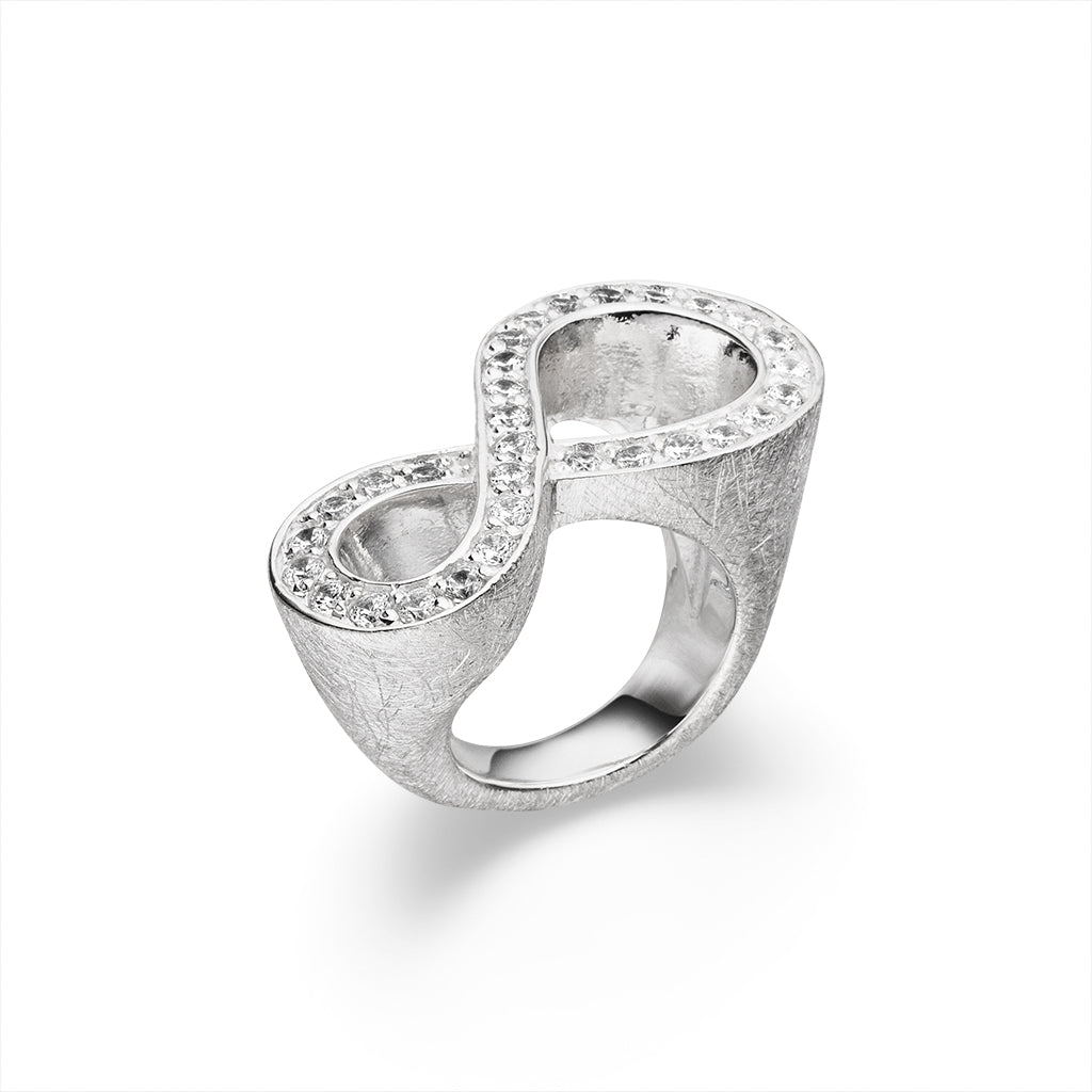 Silber Ring "Eternity" (Sterling Silber 925)