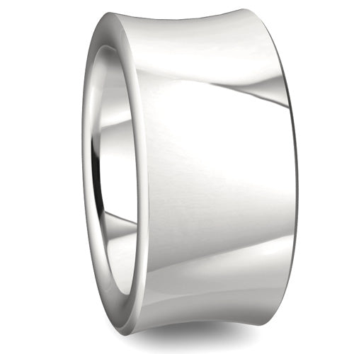 Silber Ring "Konkav" (Sterling Silber 925)