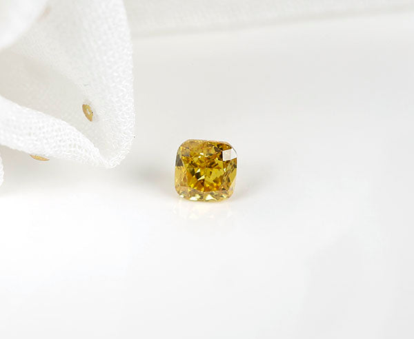 gelber Diamant (Natur) VS 0,2 Karat