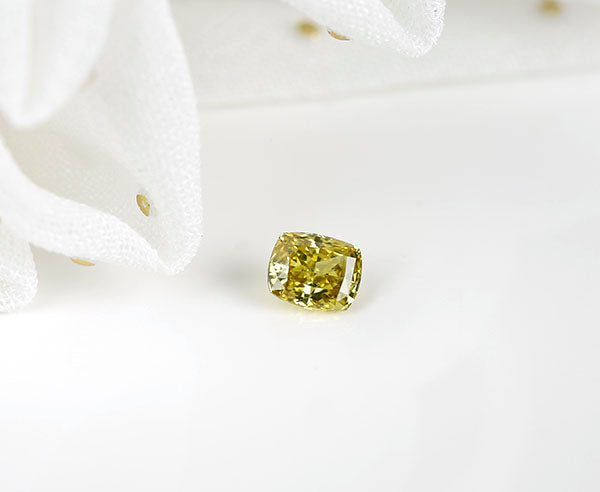 gelber Natur Diamant 0,20 Karat