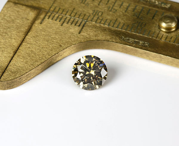 Champagner (Natur) Diamant Brillant SI - 1,6 Karat