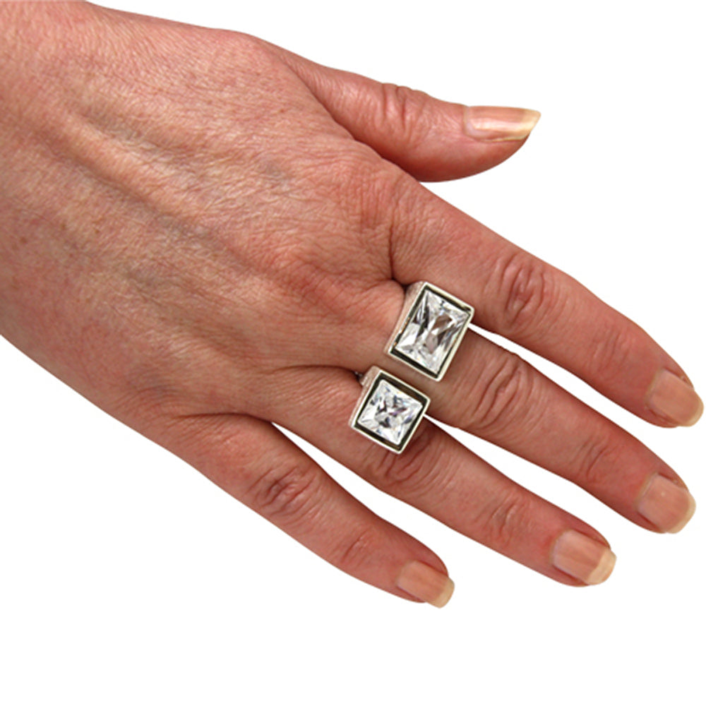 Silber Ring "Overlap" (Sterling Silber 925)