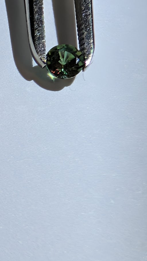 natürlicher Alexandrit mit Farbwechsel 3,3 mm