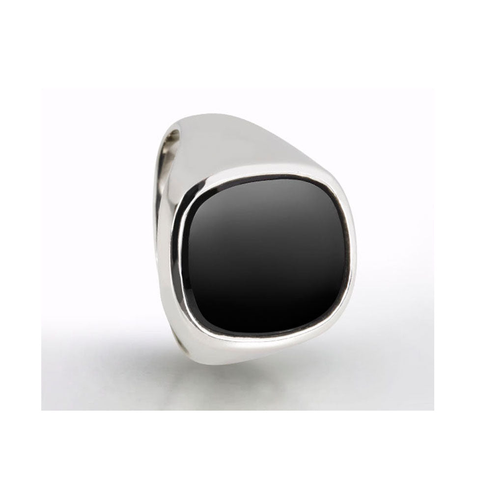 Siegelring mit Onyx 15,4x14,3 mm (Sterlingsilber 925)