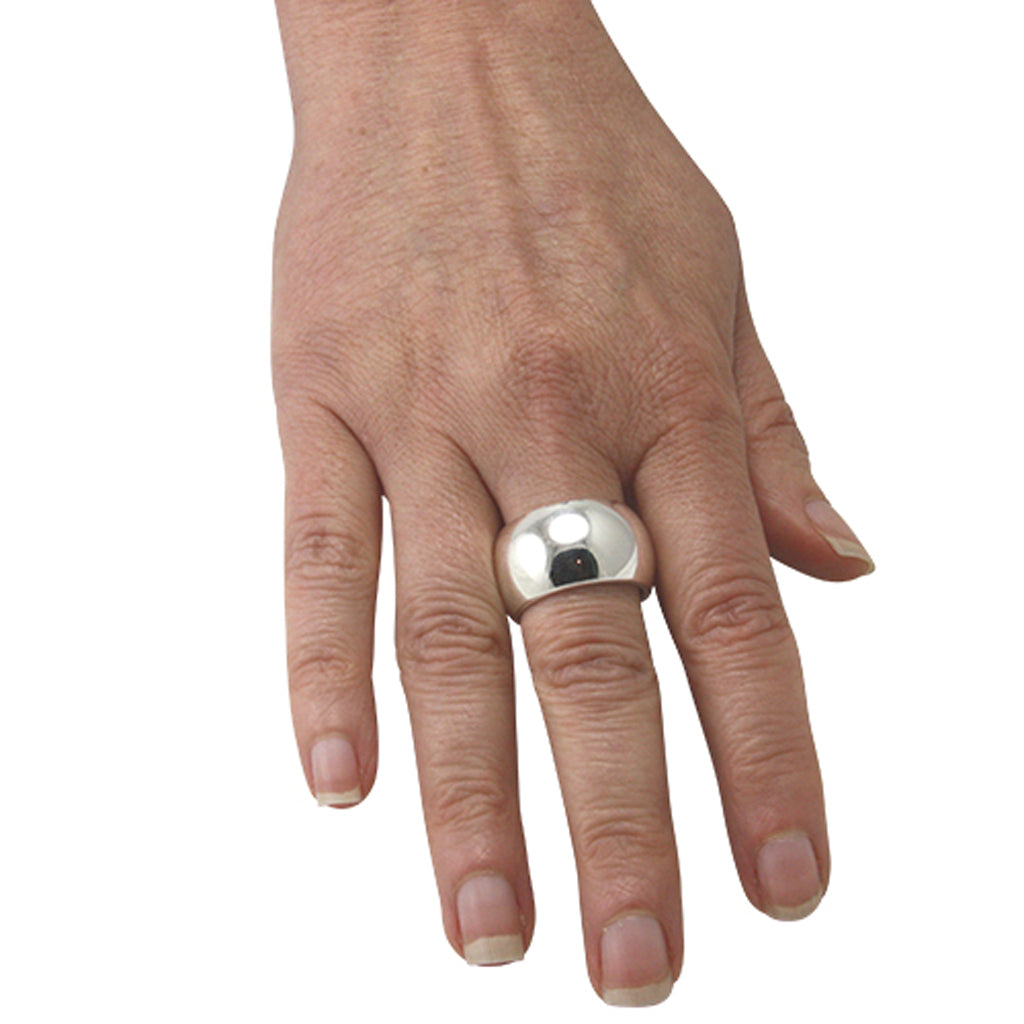 Silber Ring "Handschmeichler" (Sterling Silber 925)