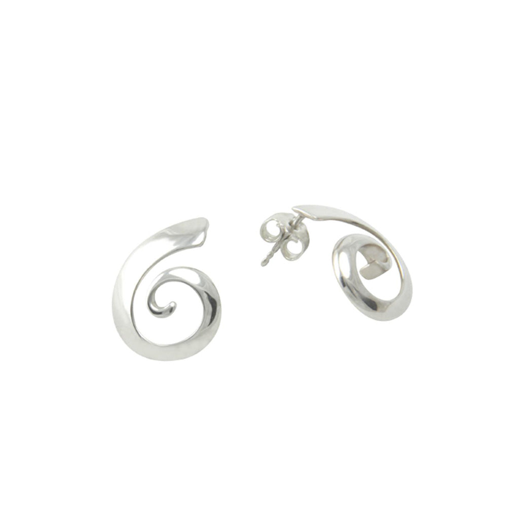 Ohrstecker "Spirale" (Sterling Silber 925)