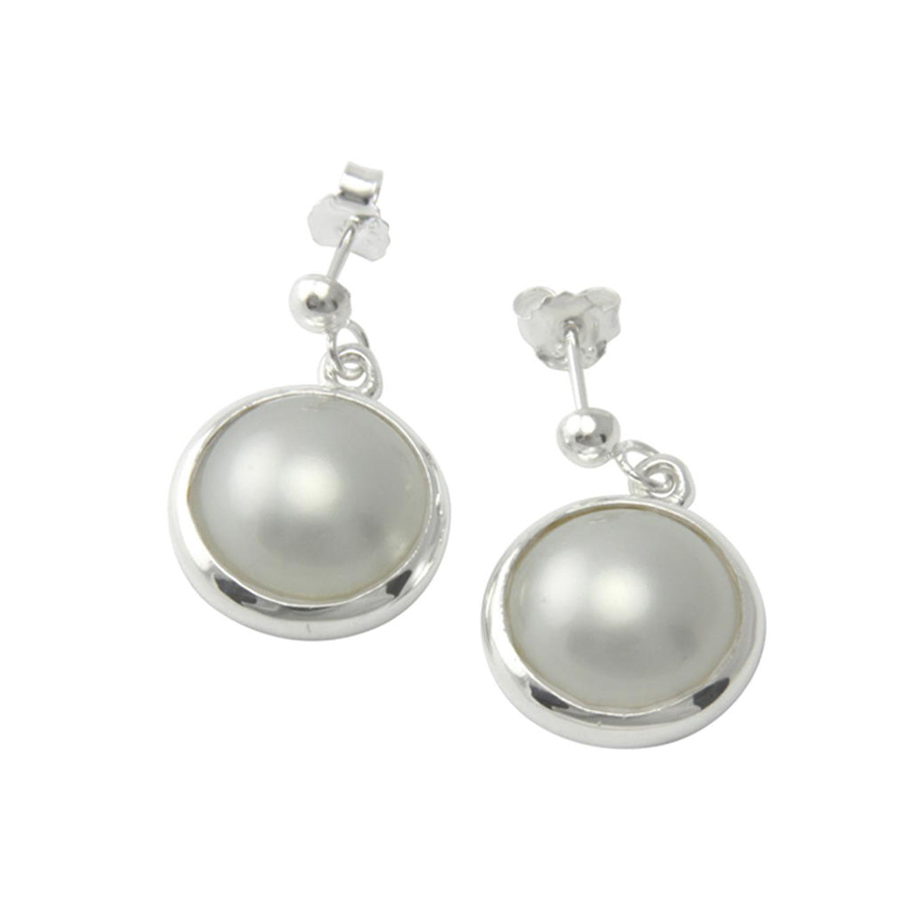 Perlen Ohrringe (Sterling Silber 925)