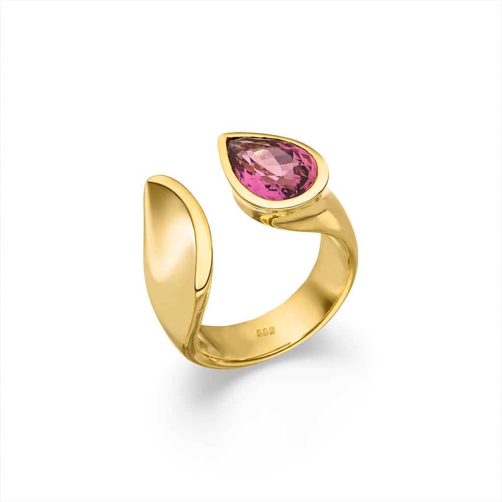 Turmalin Ring 2 ct. (Gelbgold 585)