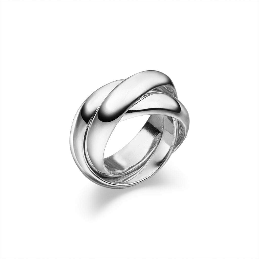 Silber Ring "Kleiner Dreier" (Sterling Silber 925)