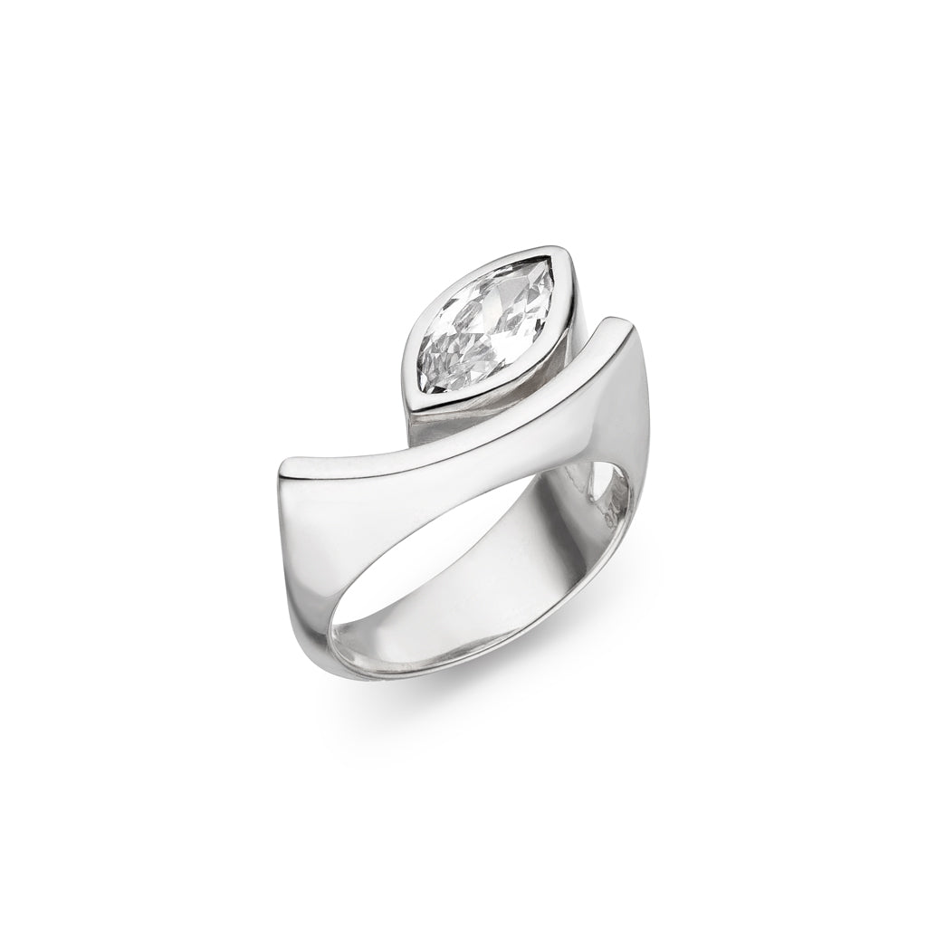 Silber Ring "Auge" (Sterling Silber 925)