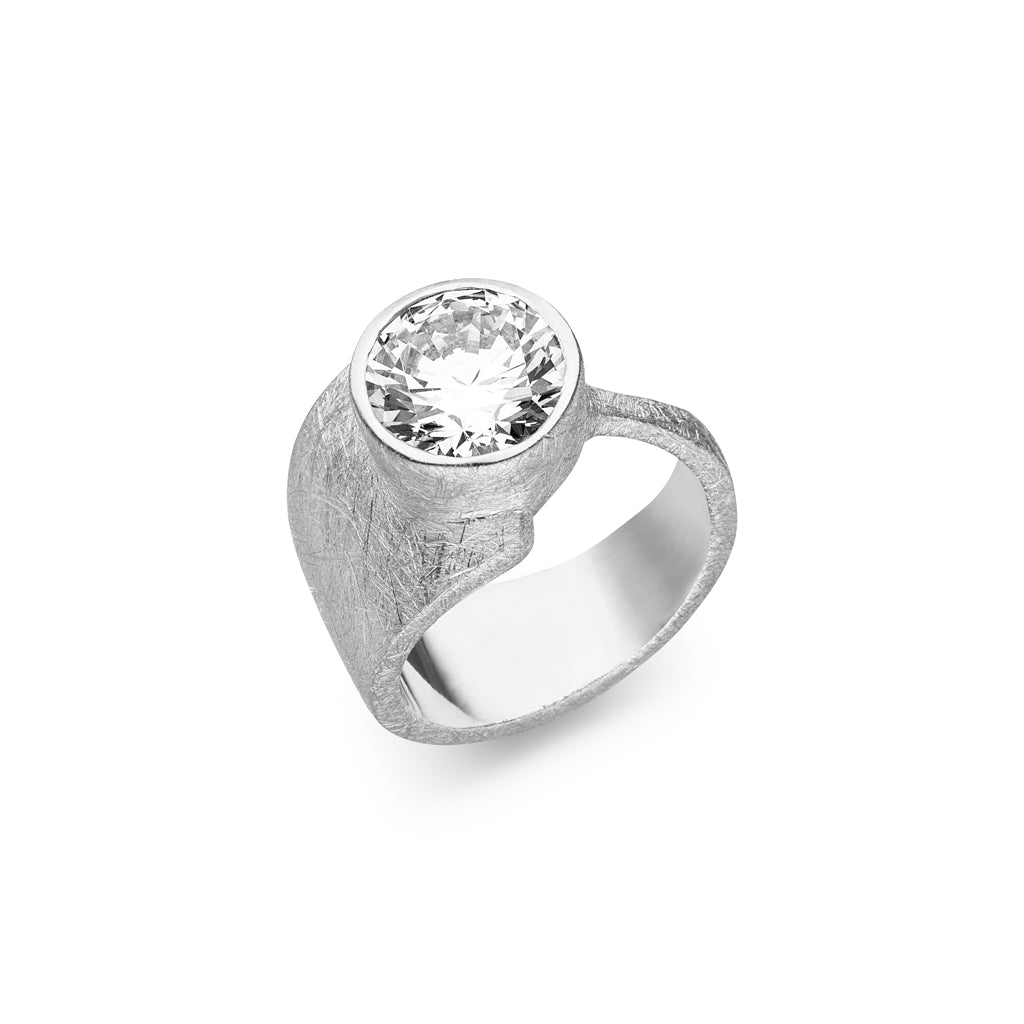 Silber Ring "BreitSchmal" (Sterling Silber 925)