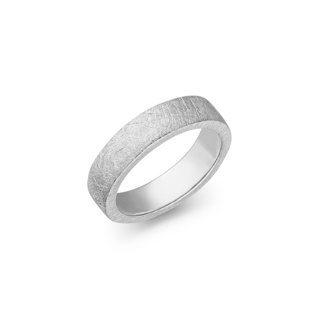 Silber Ring "Simple" 6 mm (Sterling Silber 925)