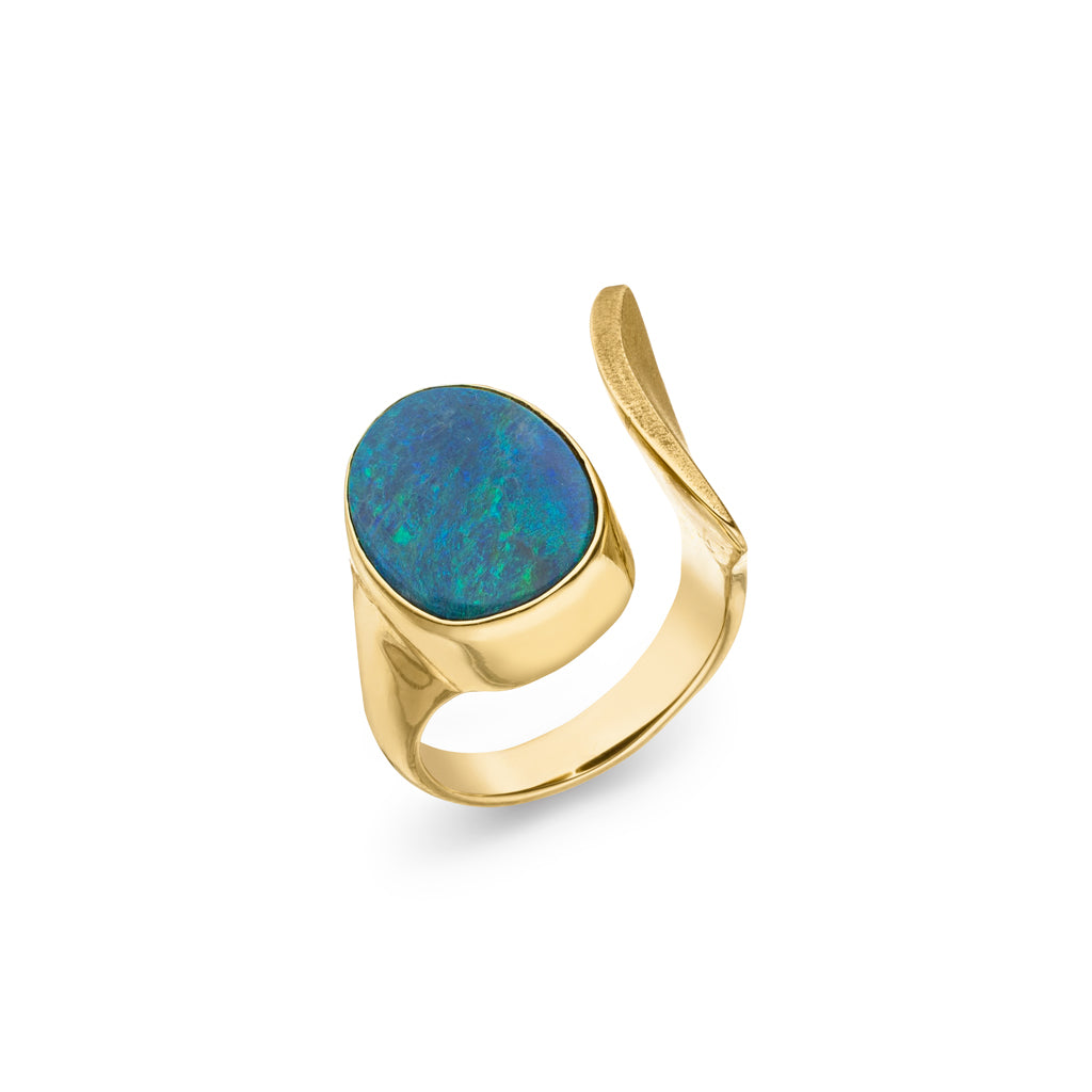 Opal Ring 8 ct. (Gelbgold 585)