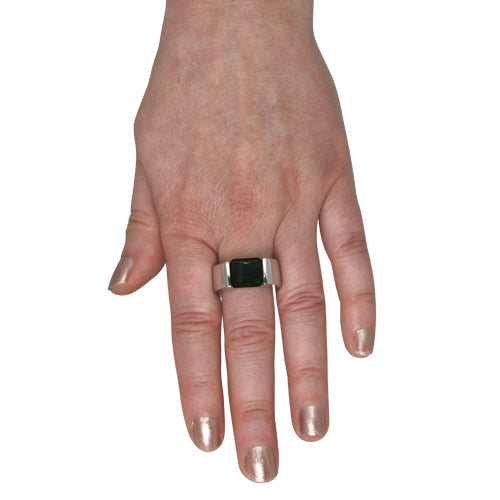 Turmalin Ring 12x10,5 mm (Sterling Silber 925)
