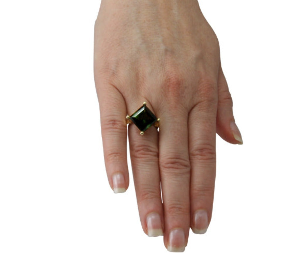 Turmalin Ring 10,25 ct. (Gelbgold 585)