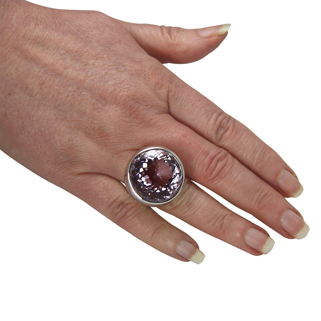 Amethyst Ring 20 mm (Sterling Silber 925)