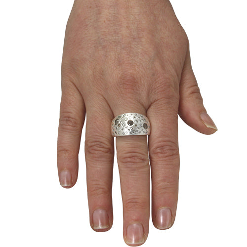 Diamant Ring "Sternenhimmel" 2,19 ct. (Sterling Silber 925)
