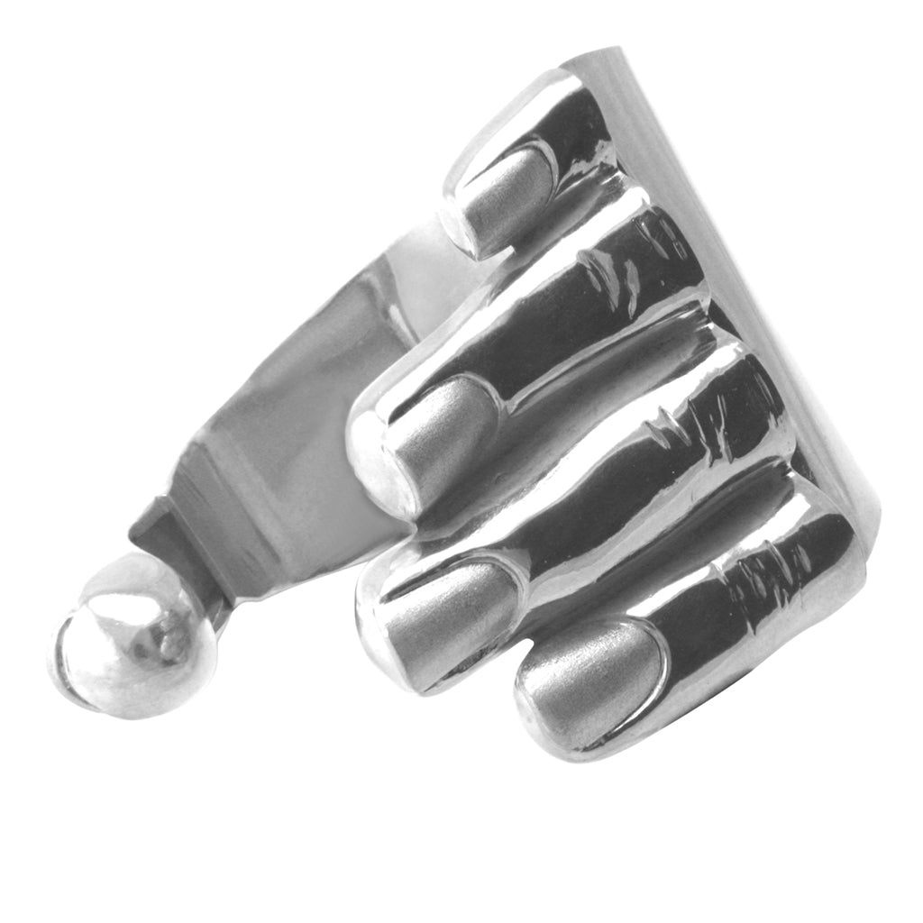 Design Armreif "Hand" (Sterling Silber 925)