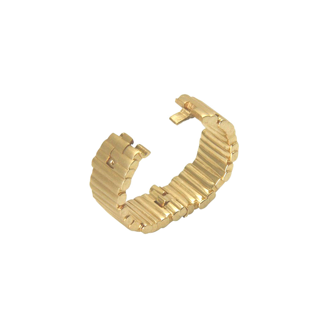 Klapp Gold Ring "Bamboo" (Gelbgold 585) Arthrose Ring