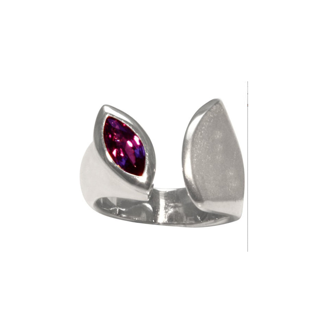 Granat Ring mit Farbwechsel (Sterling Silber 925)