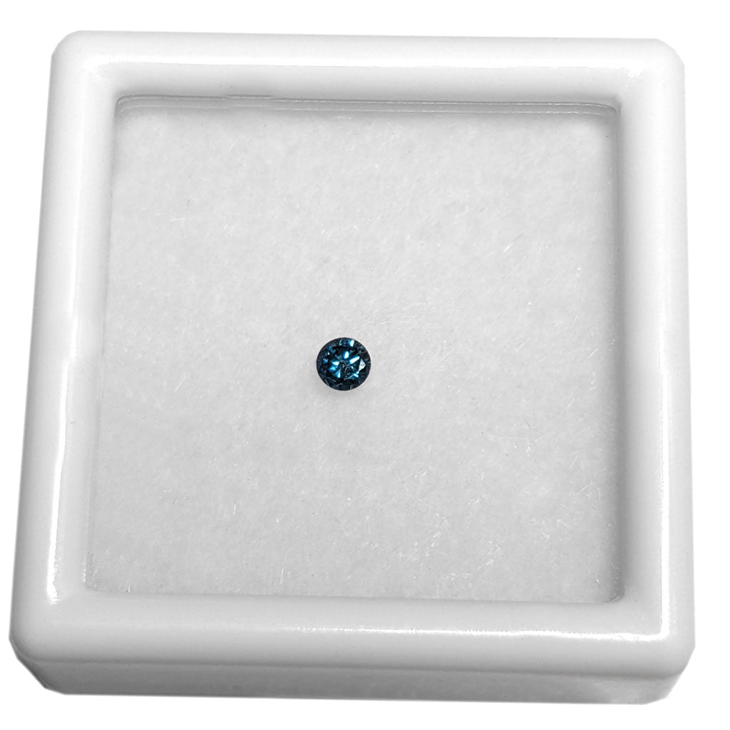 1 blauer Diamant Brillant (SkyBlue) 0,05 Karat