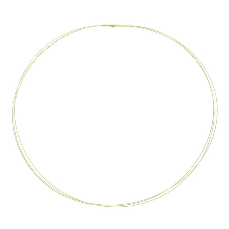Elastic Omegareif in Spitzenqualität 3-reihig (Gelbgold 585)