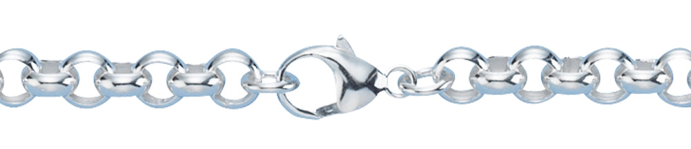Silber Armband "Erbs" 7,2 mm (Sterling Silber 925)