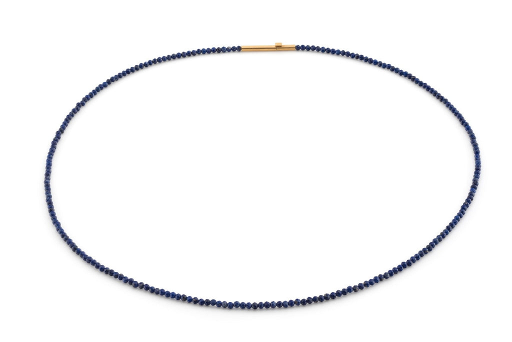 Lapislazuli Edelstein Collier "Fine Art"