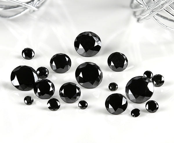 1 schwarzer Diamant Brillant 1,264 Karat