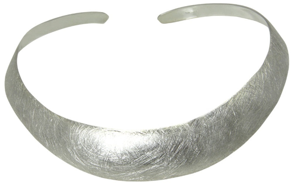 Silber Halsreifen "Panta Rhei" (Sterling Silber 925)